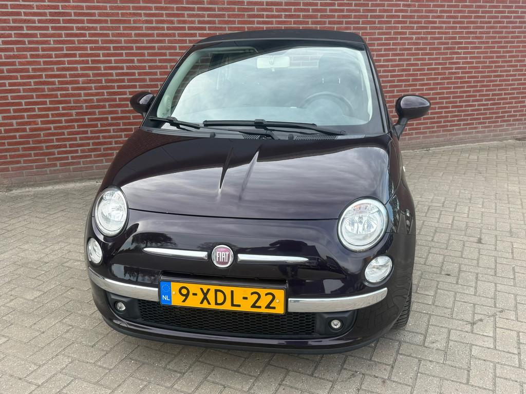 Fiat 500 C 0.9 TwinAir Turbo Lounge / Nap / Airco / Parkeers, Auto's, Fiat, Overige kleuren, Cabriolet, Origineel Nederlands, Bedrijf