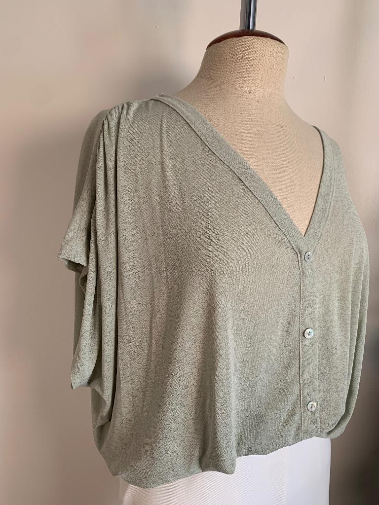 Encuentro oversized blouse top met kapmouw mint grijs 40/L, Kleding | Dames, Maat 38/40 (M), Encuentro, Verzenden, Nieuw