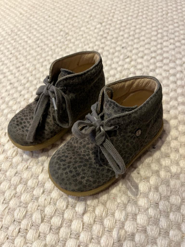Falcotto leren schoenen maat 21 - Fijne eerste schoentjes, Ophalen of Verzenden, Gebruikt, Meisje, Schoenen
