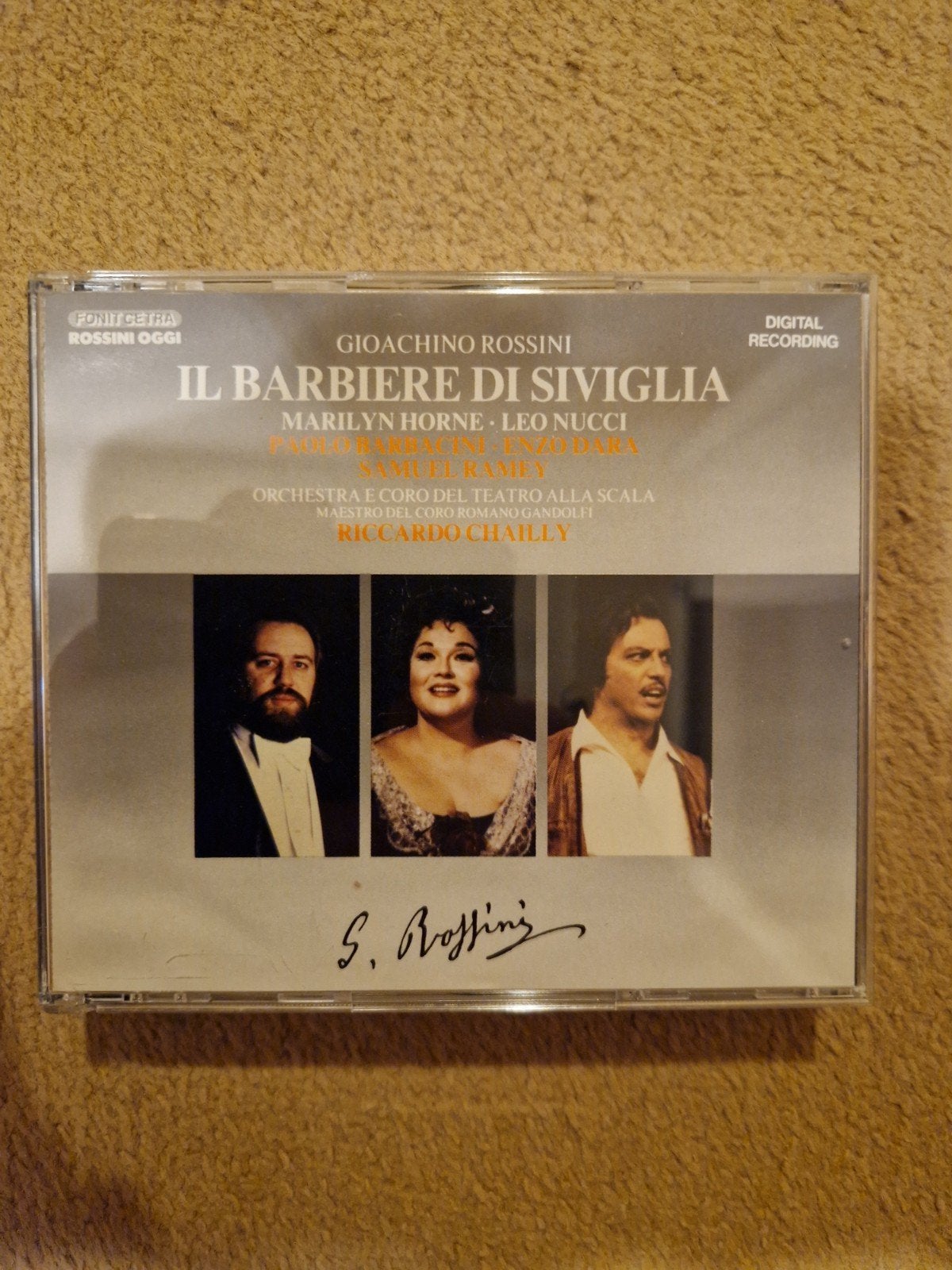 Gioachino Rossini - Il Barbiere di Siviglia CD, Ophalen of Verzenden