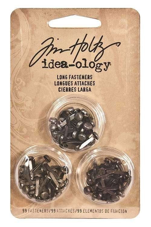 Tim Holtz Idea-ology Long Fasteners #92703, Verzenden, Nieuw, Versiering of Embellishment, Overige merken