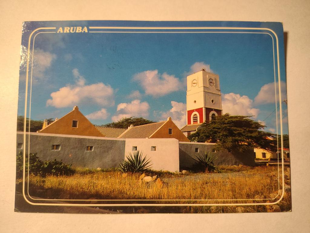 Aruba A piece of history Fort Zoutman and King Willem III, Verzamelen, Ophalen of Verzenden, 1980 tot heden