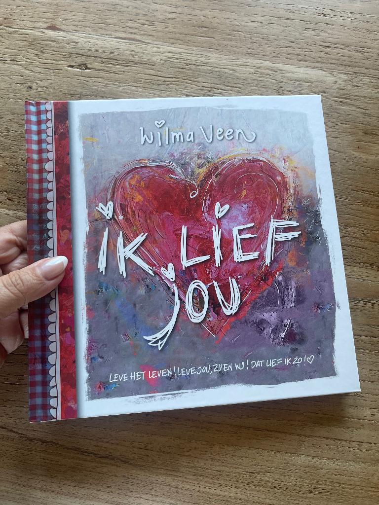 Wilma Veen Boek Ik Lief Jou vriendschapsboek Cadeau, Verzenden, Nieuw, Overige onderwerpen, Wilma Veen