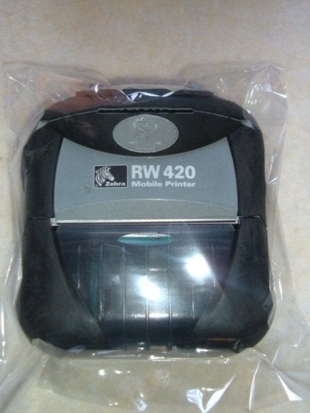 Zebra RW 420 Rugged 4 Inch Mobile Thermische Printer, Niet ingevuld, Niet ingevuld, Nieuw, Ophalen of Verzenden