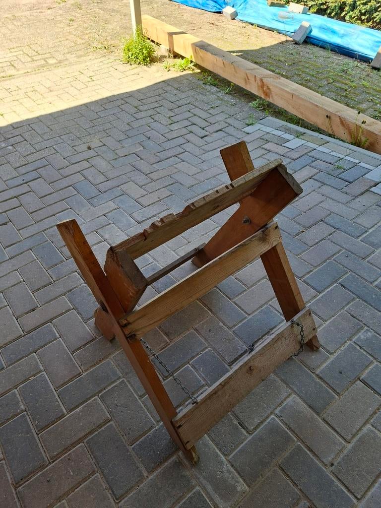 Zaagbok, Ophalen