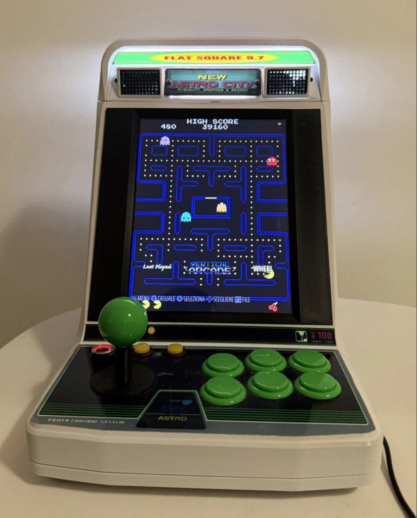 SEGA ASTRO CITY 10" 4:3  💥 Arcade Bartop Batocera, Ophalen of Verzenden, Nieuw