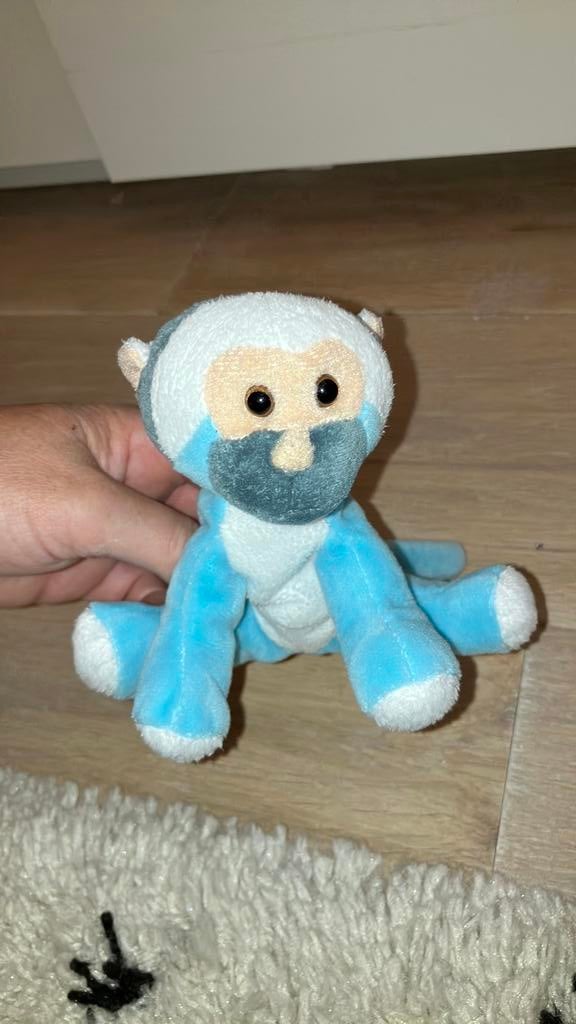 Apenheul aap aapje blauw, Ophalen of Verzenden, Zo goed als nieuw, Overige typen