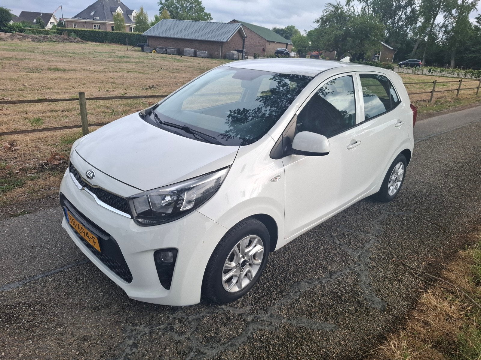 Kia Picanto 1.0 Cvvt 67pk 5-zits 2018 Wit, Voorwielaandrijving, 4 stoelen, Wit, Origineel Nederlands