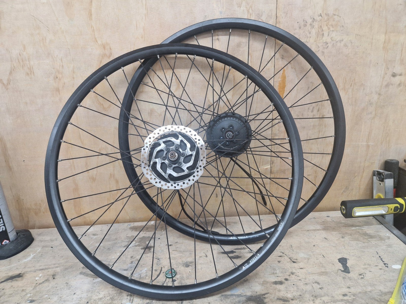 voorwielmotor stella, Fietsen en Brommers, Ophalen of Verzenden, Motor
