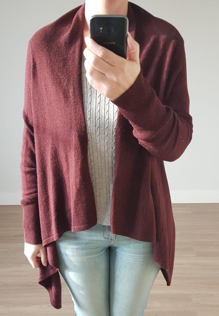 Vest Sierlijk Rood M, Maat 38/40 (M), H&M, Verzenden, Nieuw