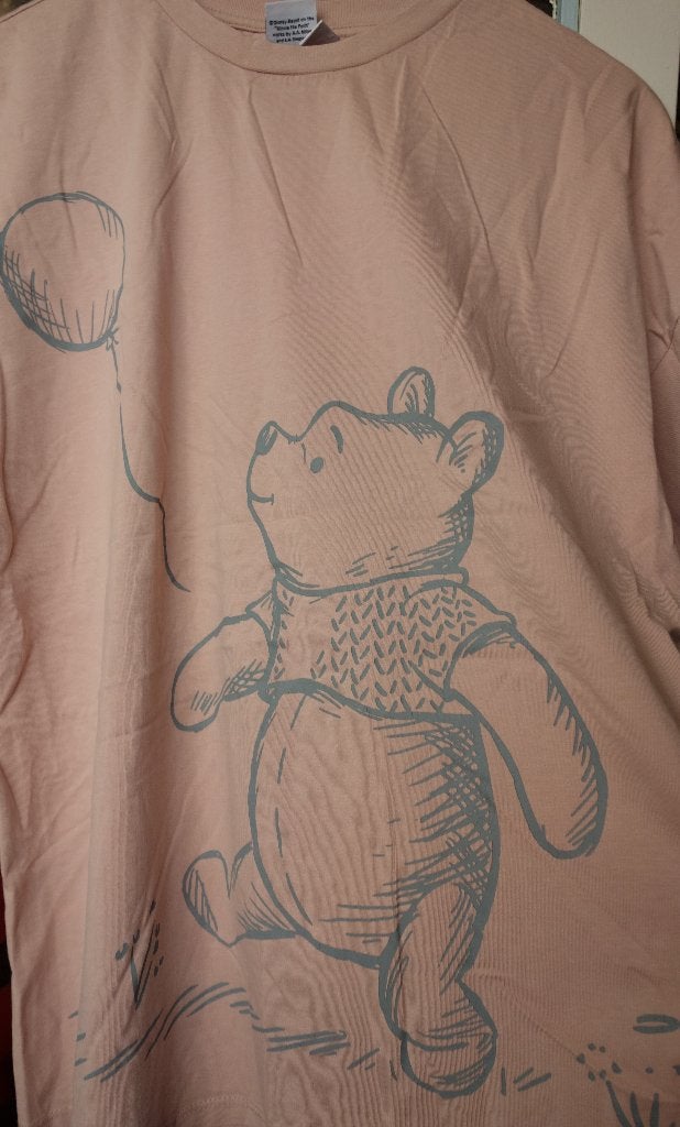 SLAAPKLEEDJE OF NACHTJAPON MET POOH * Ruime Maat S *, Kleding | Dames, Disney, Verzenden, Nieuw, Maat 38/40 (M)