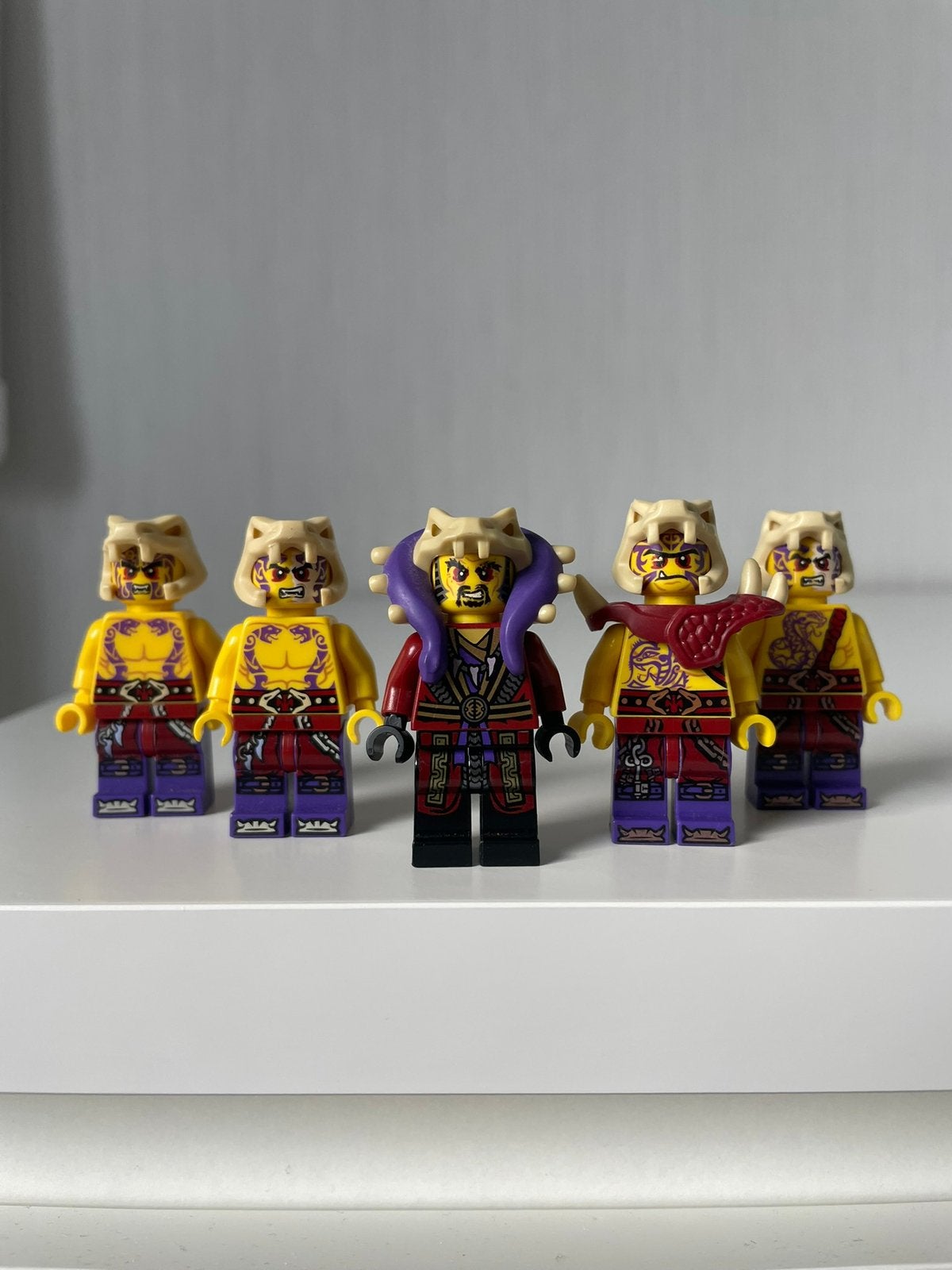 Lego Ninjago Master Chen, Zugu, Chope, Sleven & Krait, Ophalen, Lego, Zo goed als nieuw, Minifiguur