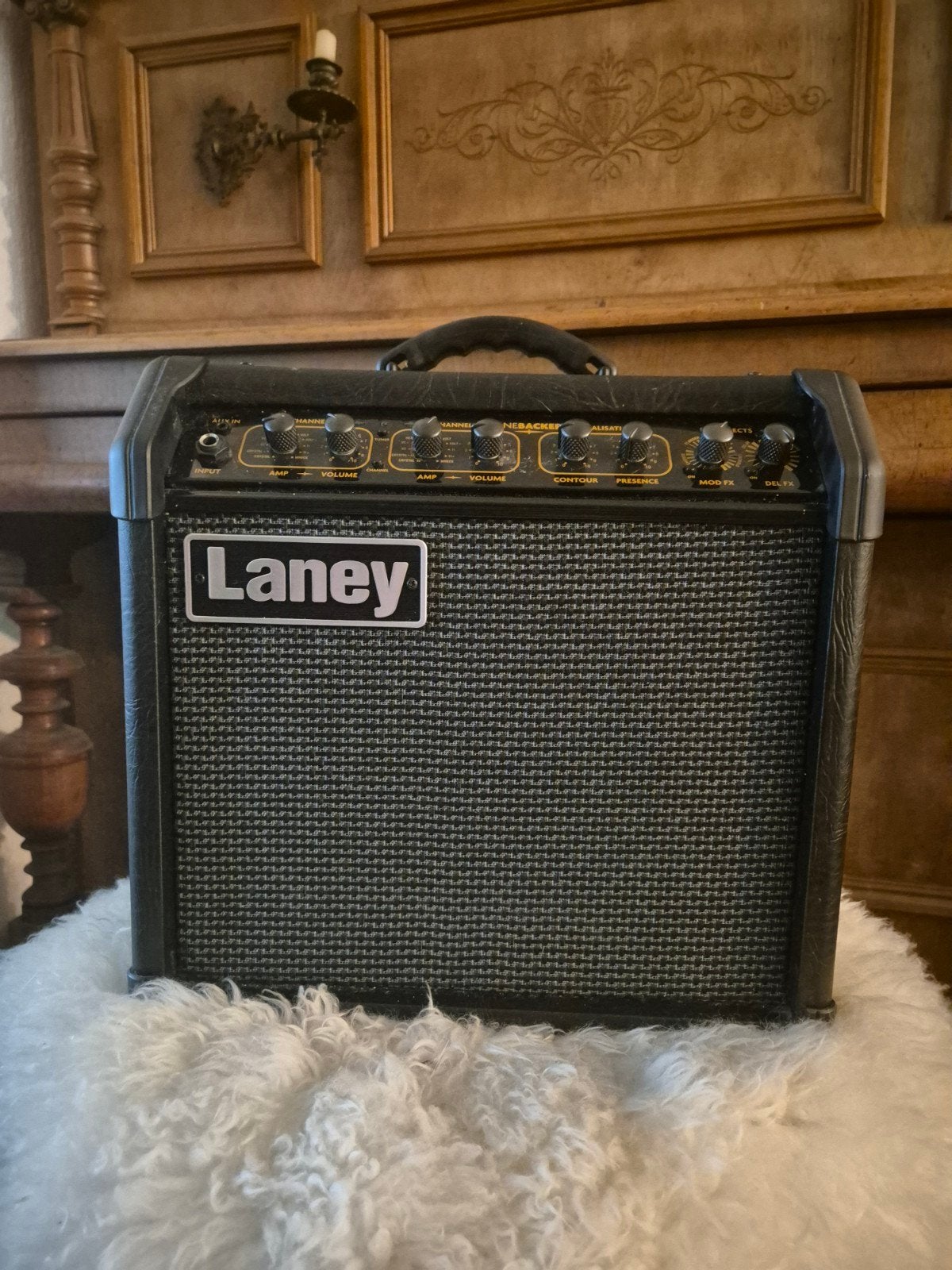 Laney Linebacker gitaarversterker, Ophalen, Zo goed als nieuw, Gitaar, Minder dan 50 watt