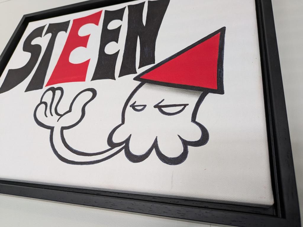 KBTR - Steen- Kunstwerk - 40 x 30 cm, Ophalen of Verzenden