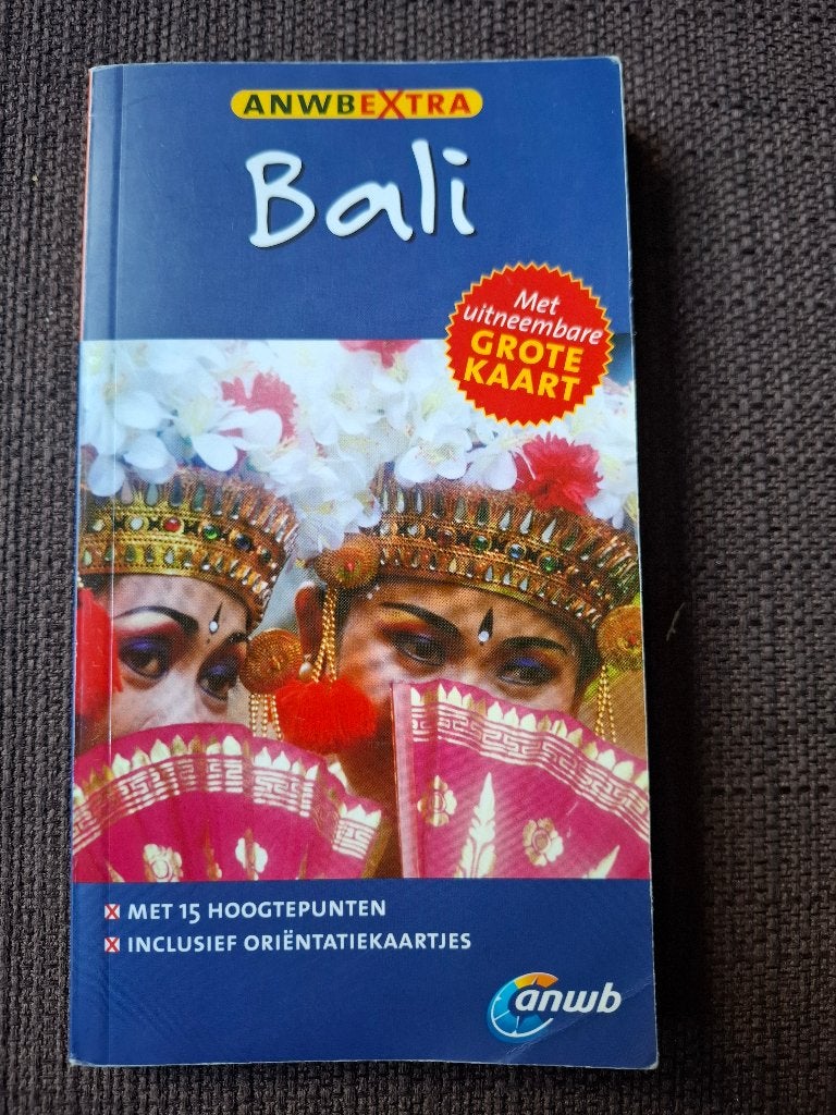 ANWB Extra Reisgids Bali - Met Grote Kaart en Tips, Boeken, Gelezen, Ophalen of Verzenden, Reisgids of -boek, ANWB