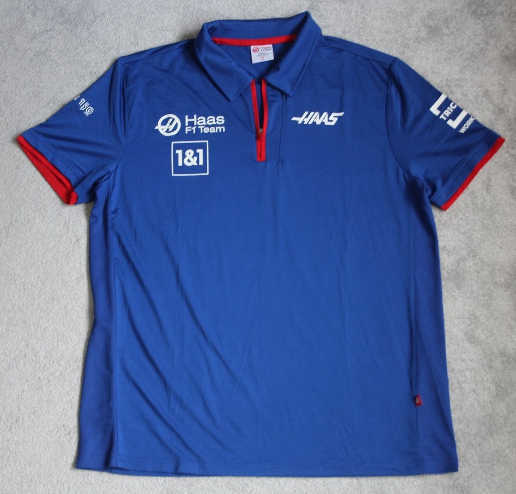 HAAS F1 team shirt maat XL (piris), Ophalen of Verzenden, Zo goed als nieuw, Formule 1