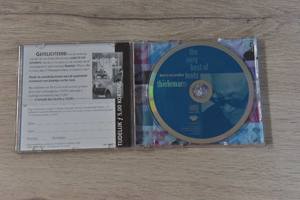 TOOTS THIELEMANS -- THE VERY BEST OF featuring Rogier van Ot, Verzenden, Zo goed als nieuw, Easy listening, Verzamelalbum
