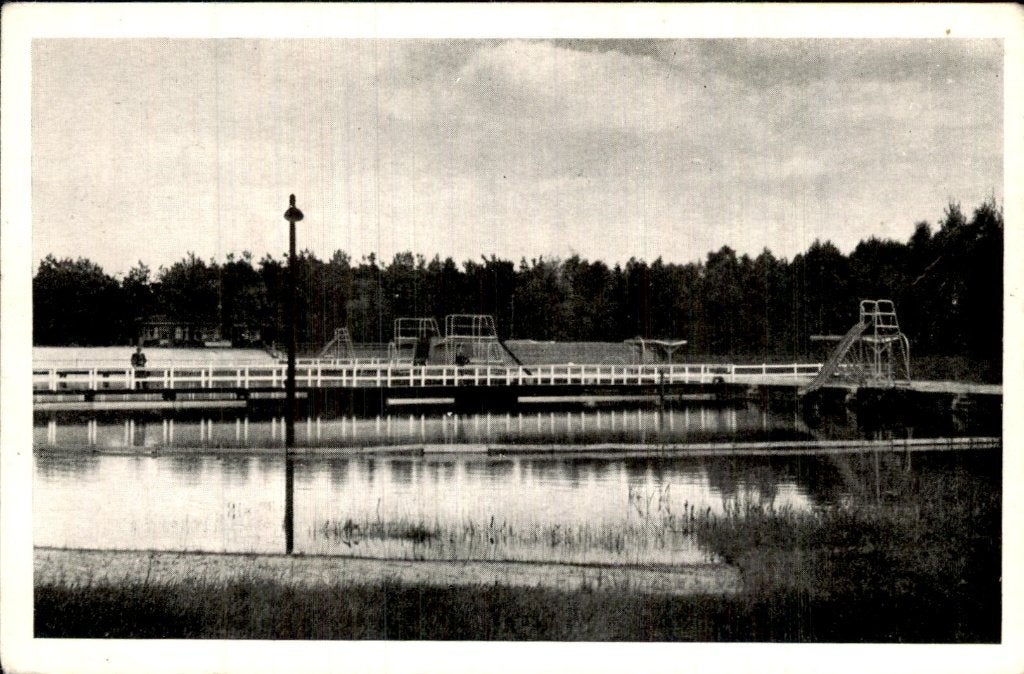Aalten - Zwembad - t Walfort, Ophalen of Verzenden, 1940 tot 1960, Ongelopen, Gelderland