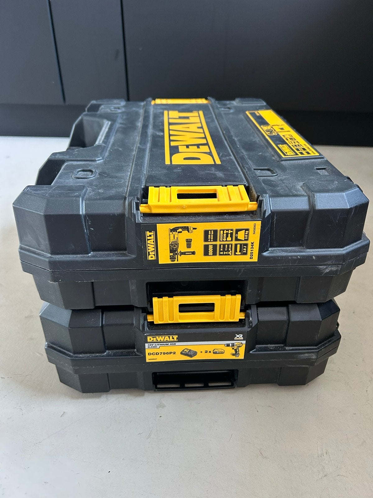 DeWalt TSTAK Koffer Set - DCD796P2 & D25134K, Ophalen of Verzenden, Nieuw