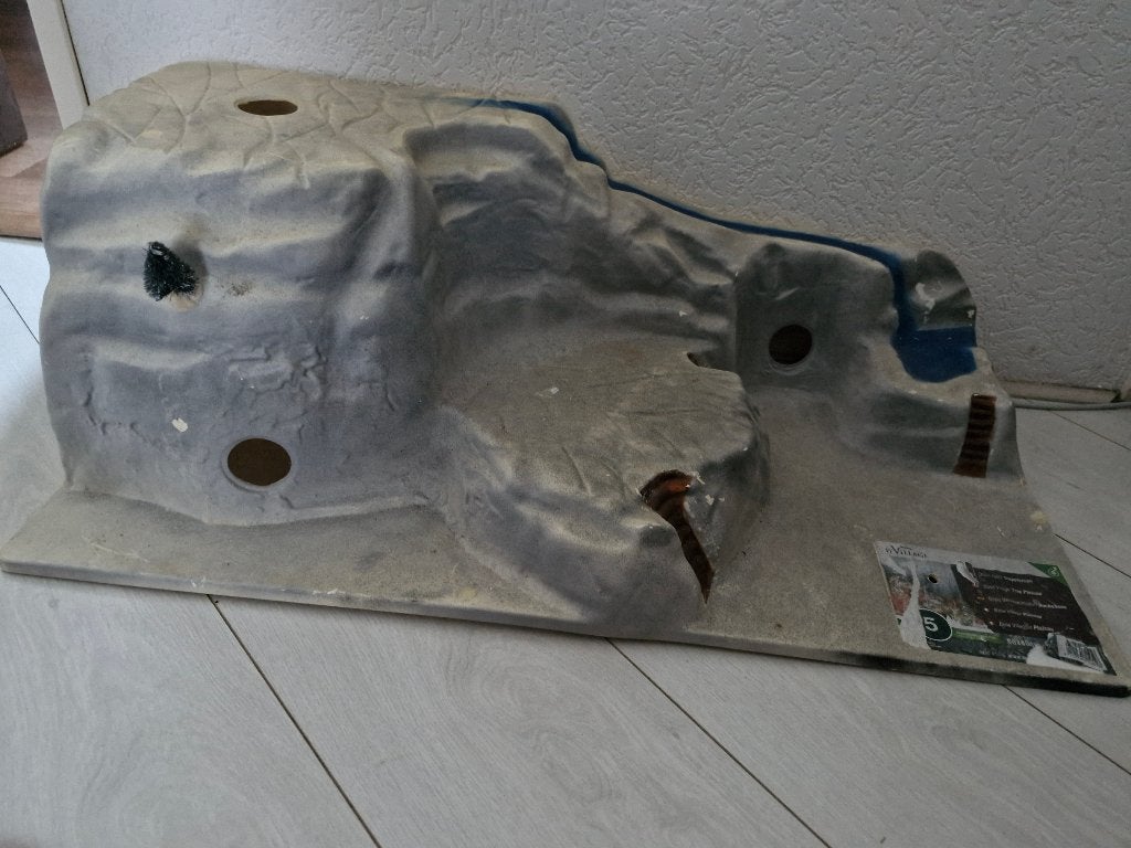 Basis plateau kerstdorp 80x40, Diversen, Kerst, Ophalen of Verzenden, Gebruikt