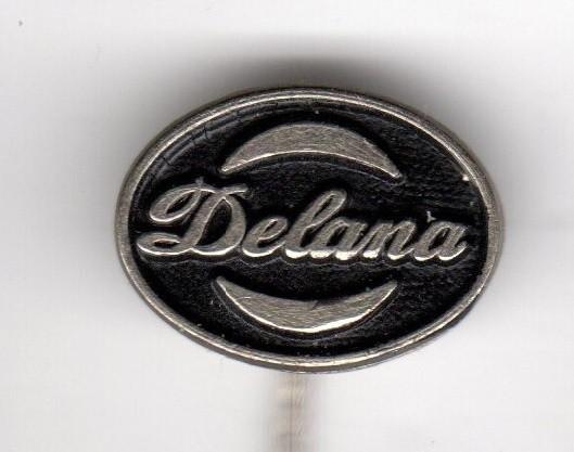 Speldje TRICOTAGE FABRIEK DELANA DEDEMSVAART (A8), Ophalen of Verzenden, Gebruikt, Overige onderwerpen