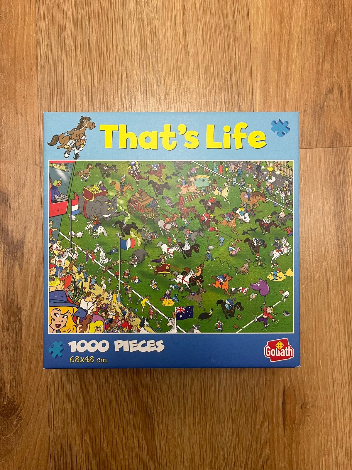 That's Life Legpuzzel 1000 stukjes Goliath, Ophalen of Verzenden, 500 t/m 1500 stukjes, Zo goed als nieuw, Legpuzzel