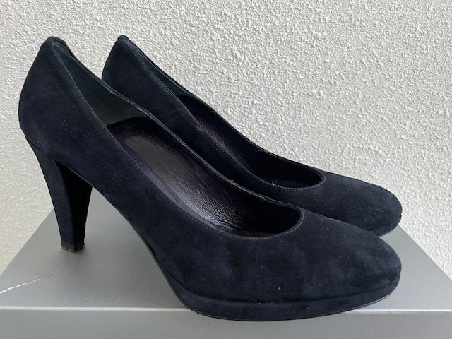 Lilian pumps plateau blauw 9813A maat 41 - Zo goed als nieuw, Pumps, Lilian, Zo goed als nieuw, Verzenden