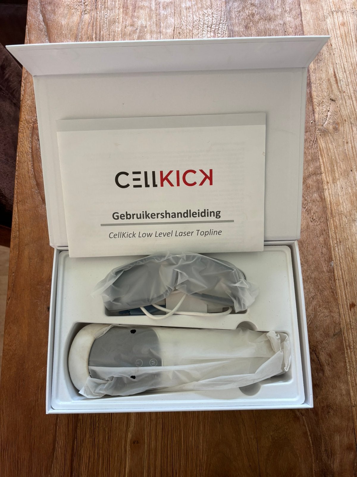 Cellkick Low level laser topline, Handheld Topline, Ophalen of Verzenden, Zo goed als nieuw