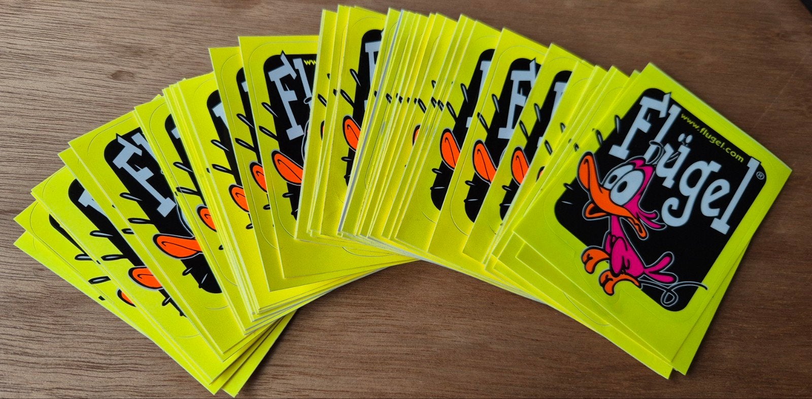 59 flugel stickers, Ophalen of Verzenden, Nieuw, Versiering