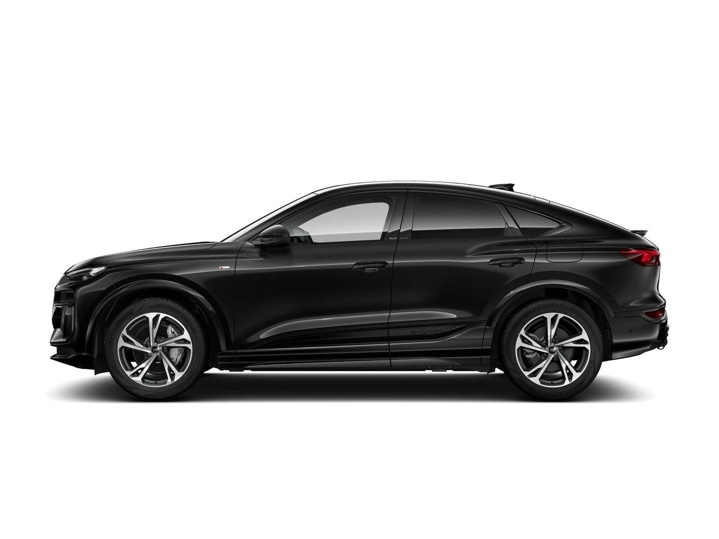 Audi Q6 Sportback e-tron S edition (B1) e-tron perf 100Kwh 2, Auto's, Zwart, Leder, 625 km, Automatische klimaatregeling
