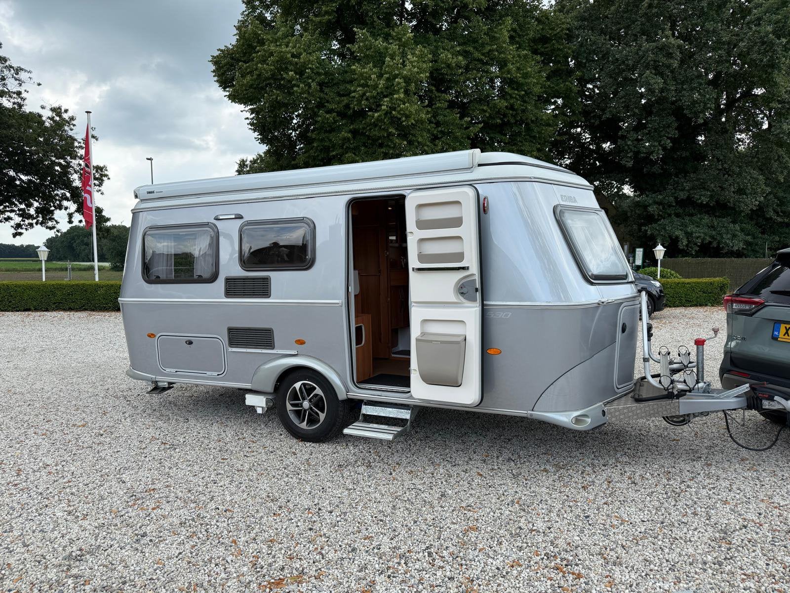 Te Koop, Eriba Touring 530 GT,  vraagprijs € 24.900.-, Treinzit, Particulier, Eriba, Tot en met 3