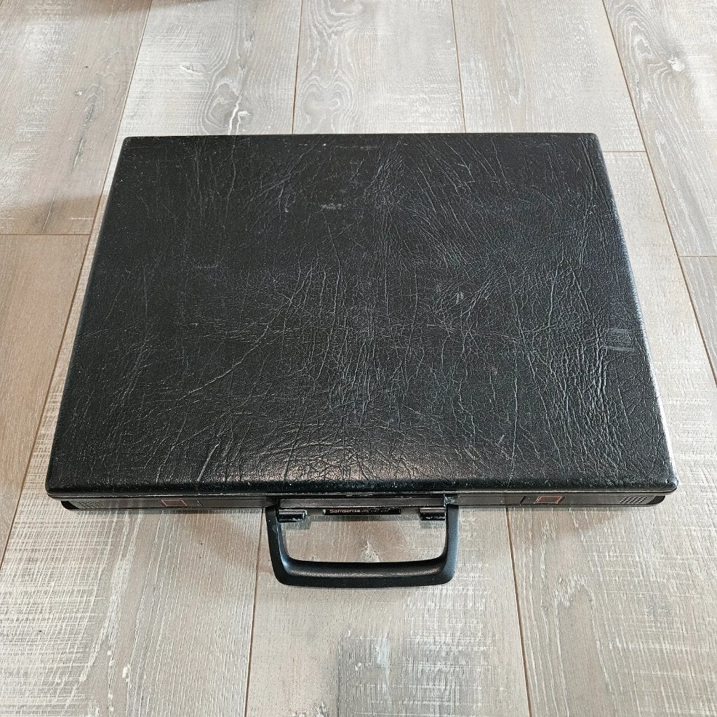 Vintage Samsonite Classic Hardcase Aktetas/Diplomatenkoffer, Sieraden, Tassen en Uiterlijk, Gebruikt, Hard kunststof, Slot, Minder dan 50 cm