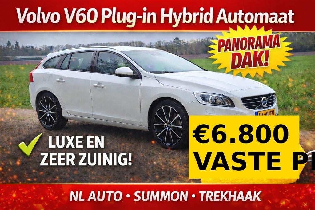 Volvo V60 D5 Twin Engine 231pk Geartronic AWD Plug In Hybrid, Ophalen of Verzenden