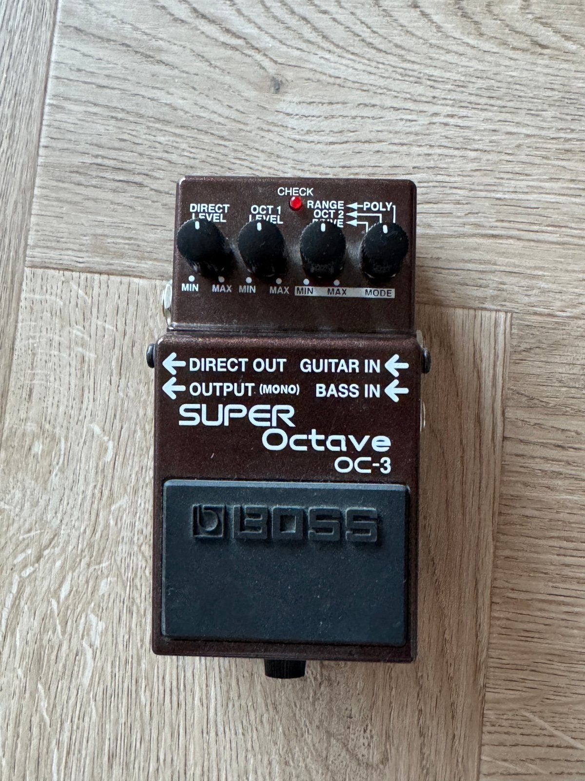 Boss OC-3 super octaver effect pedaal, Ophalen of Verzenden, Zo goed als nieuw