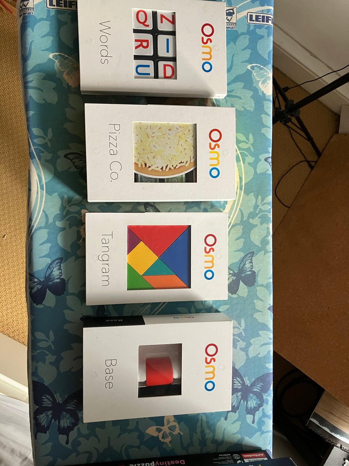 Osmo Educatieve Spellen Bundel: Words, Pizza Co., Tangram +, Ophalen, Zo goed als nieuw, Puzzelen