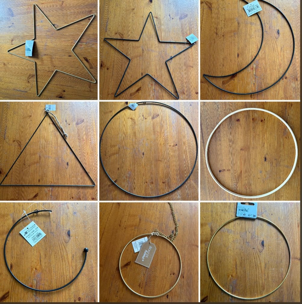 Verschillende ringen sterren manen, nieuw, hobby, decoratie, Ophalen of Verzenden, Nieuw