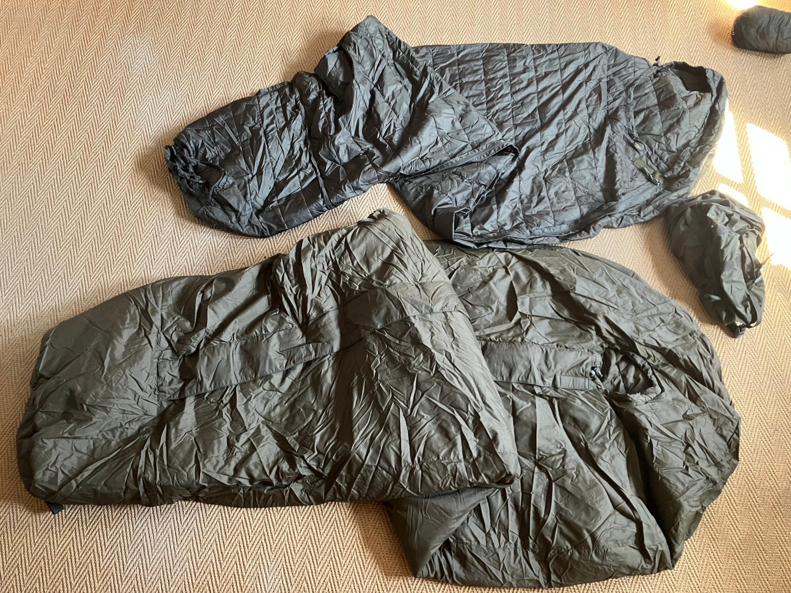 Carinthia slaapzakken / Snigel bivakzak Large, Ophalen, Zo goed als nieuw