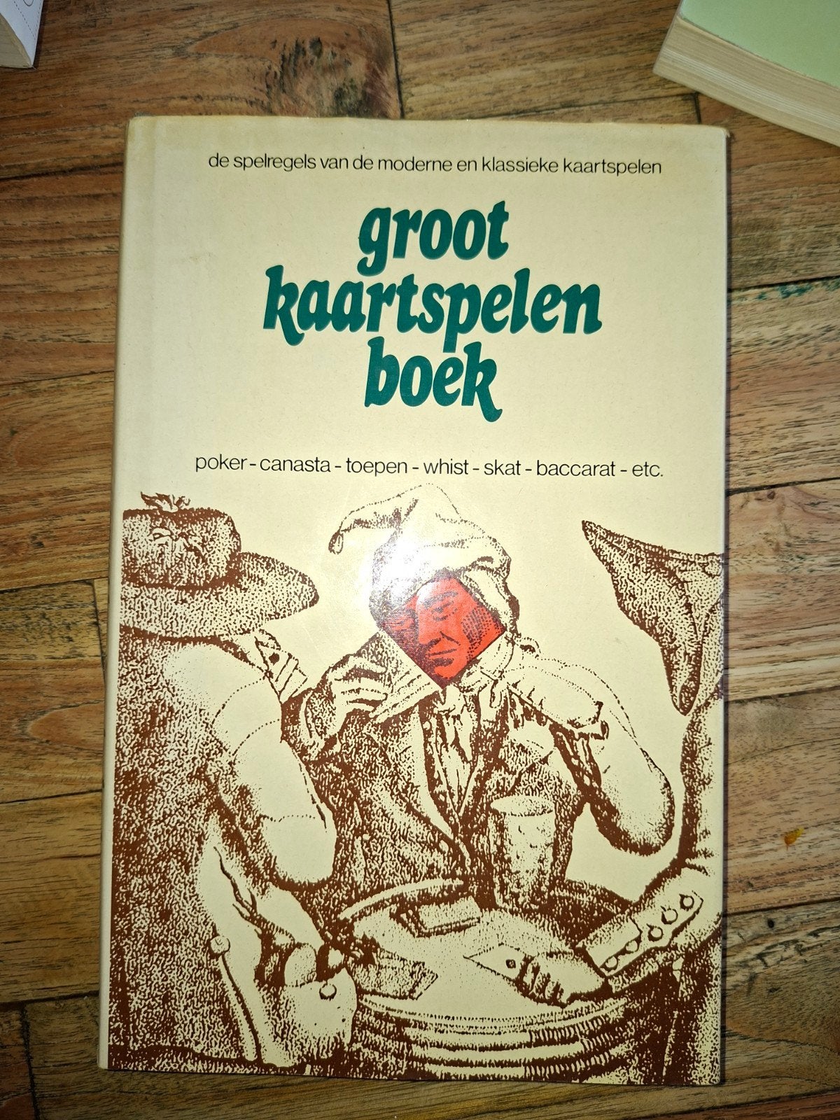 Groot Kaartspelen Boek - Moderne en Klassieke Kaartspelen, Ophalen of Verzenden, Gelezen