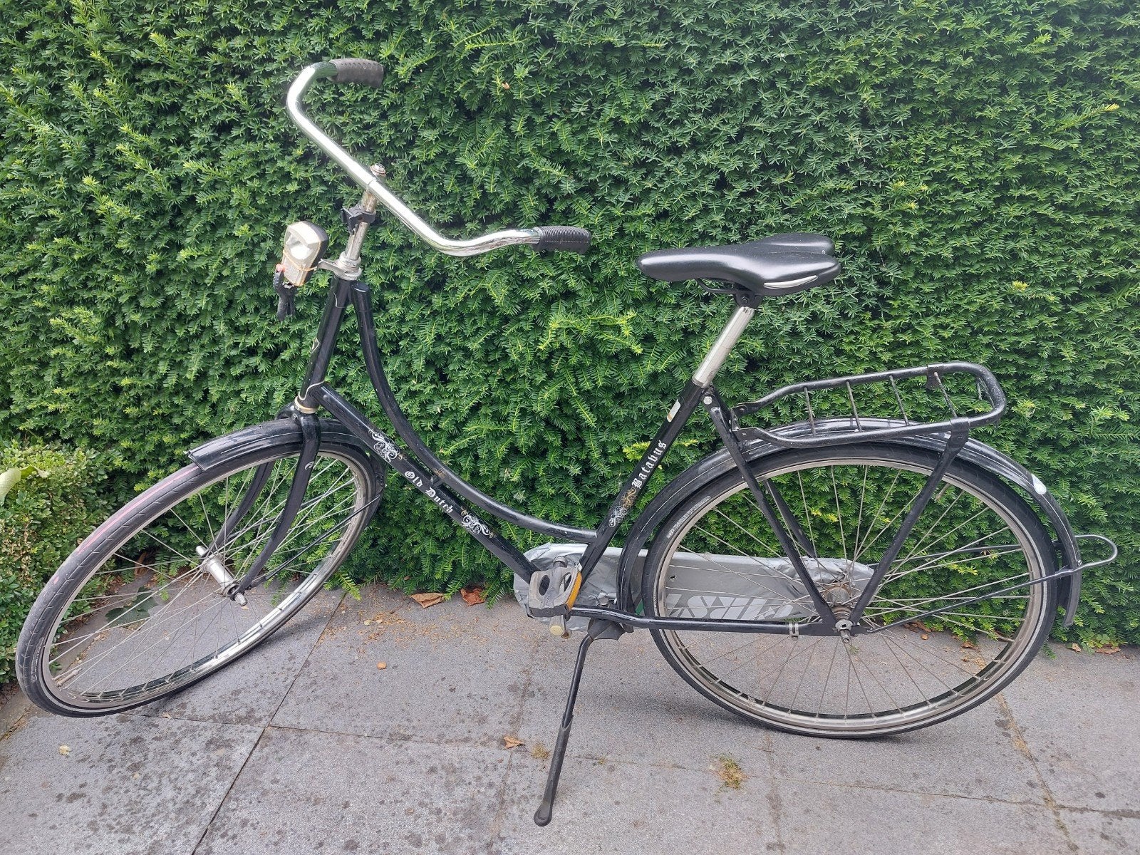 Omafiets, Ophalen, Gebruikt