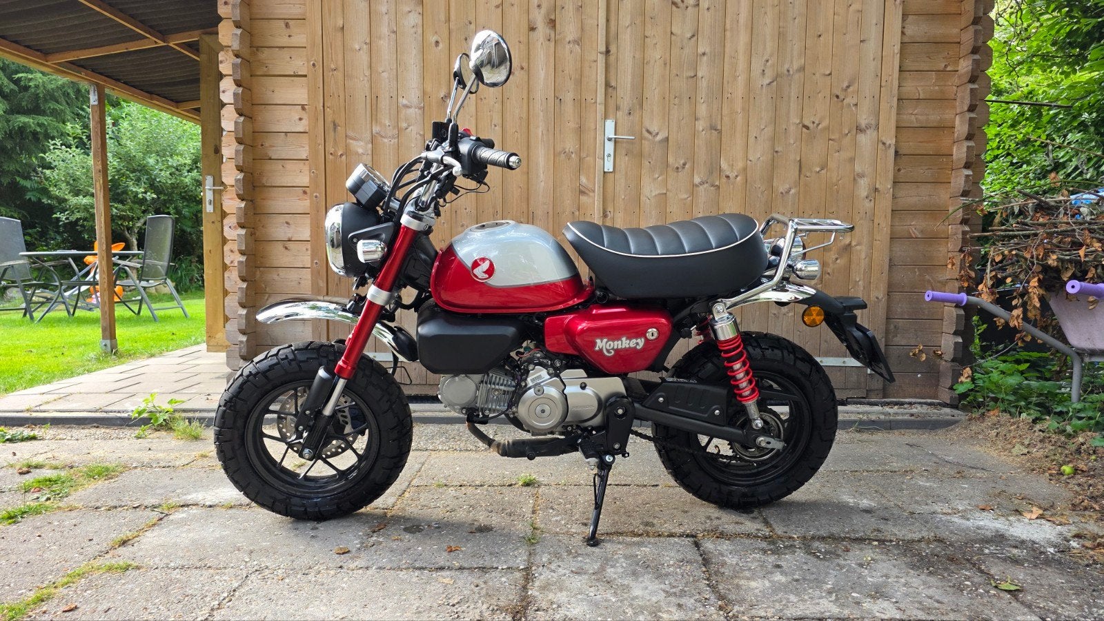 Honda Monkey 125cc 2022 origineel 2610km, Occasion, Particulier, 125 cc, Overig