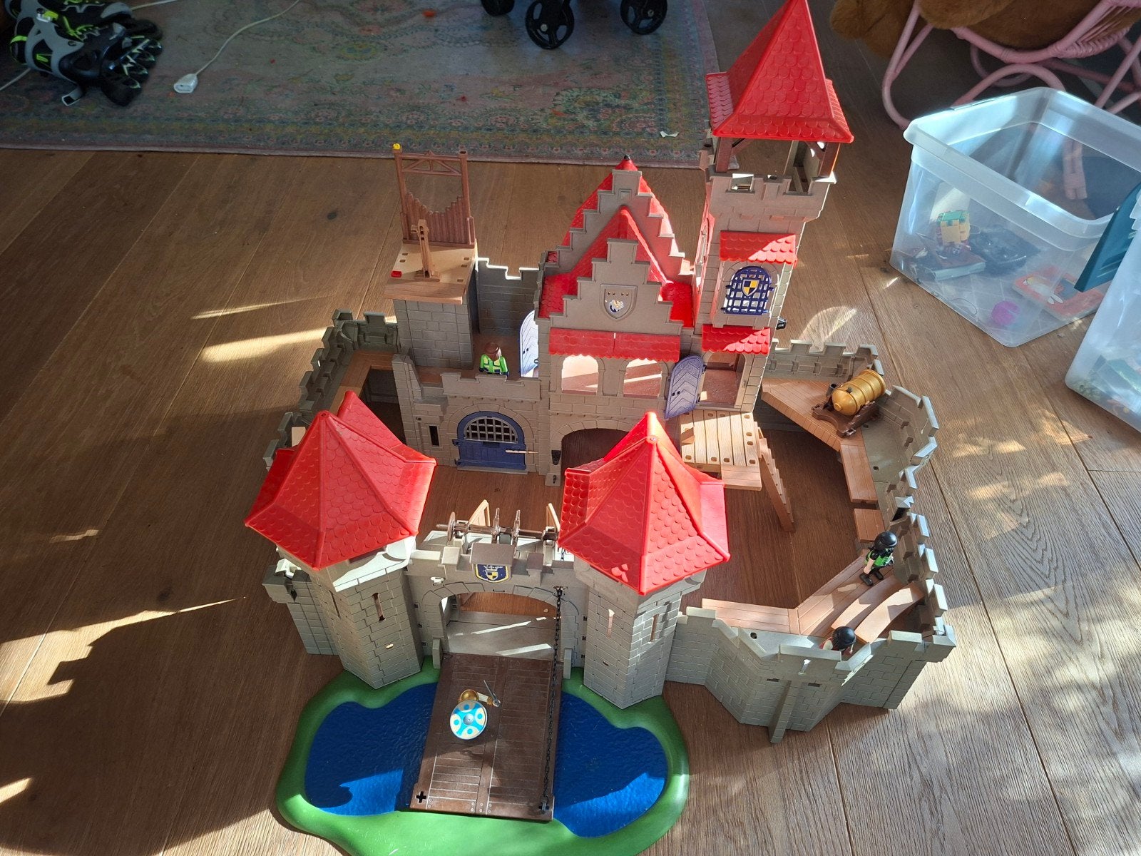 Playmobil Kasteel met extra's, Ophalen, Gebruikt, Knights, Kasteel/Fort