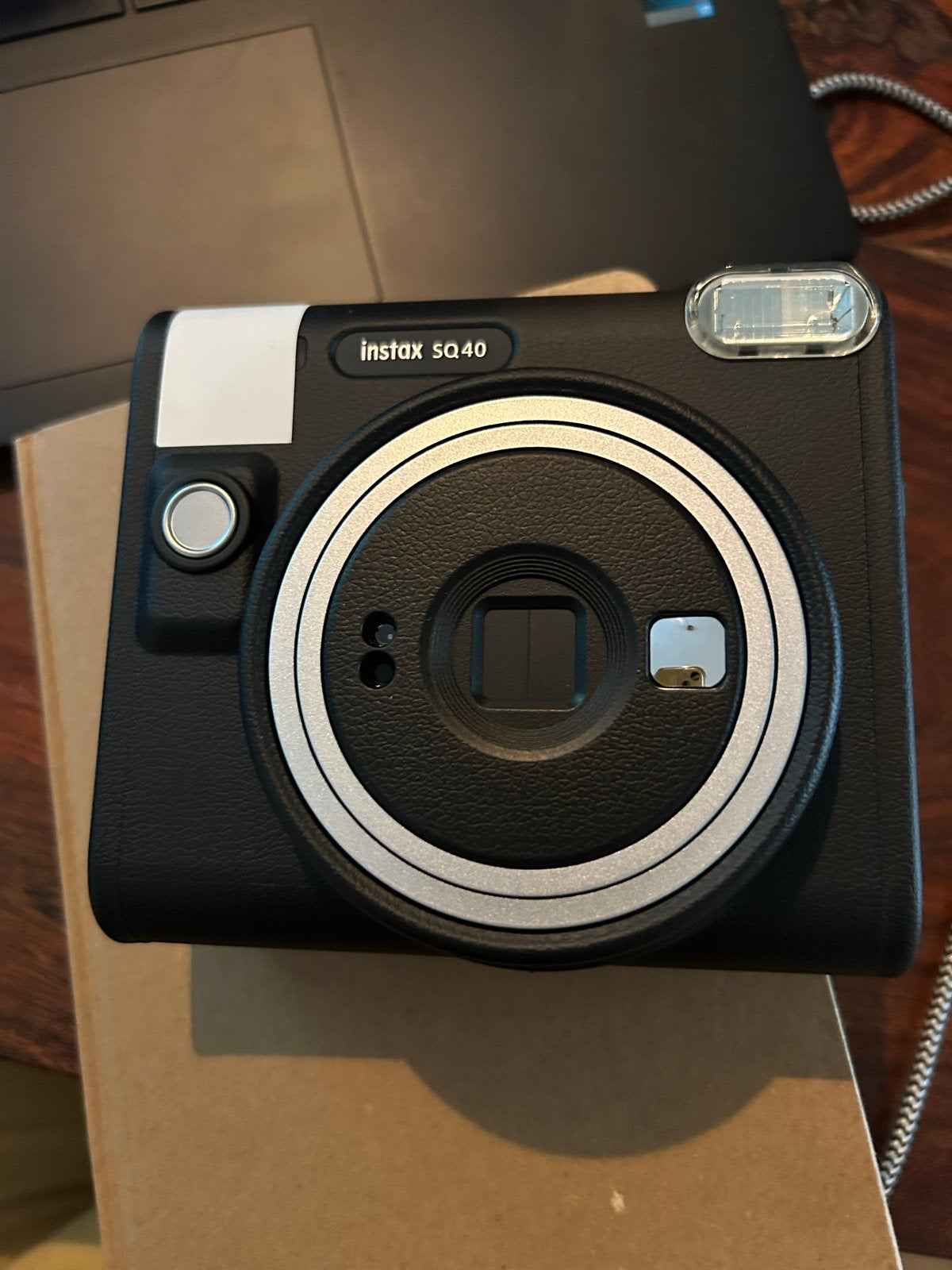 Fujifilm Instax SQ40 Instant Camera met accessoires, Ingebouwde flitser, Instant camera, Ophalen of Verzenden, Zo goed als nieuw