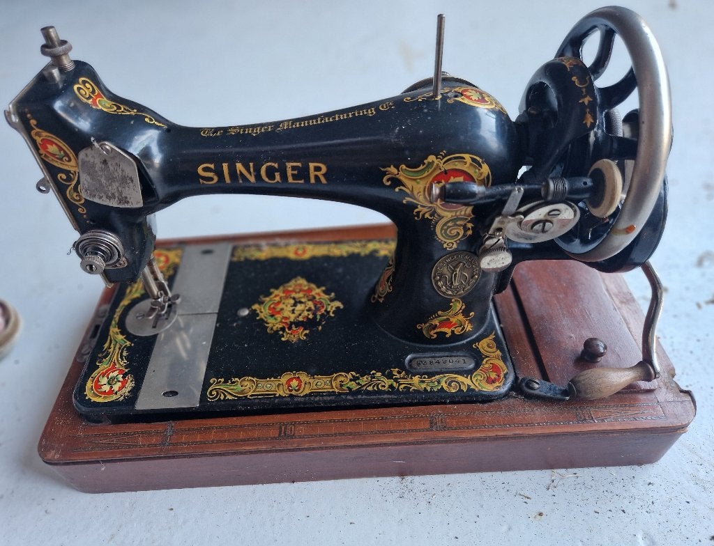 Unieke Vintage Singer Naaimachine Model 128 (1913), Antiek en Kunst, Antiek | Naaimachines, Ophalen