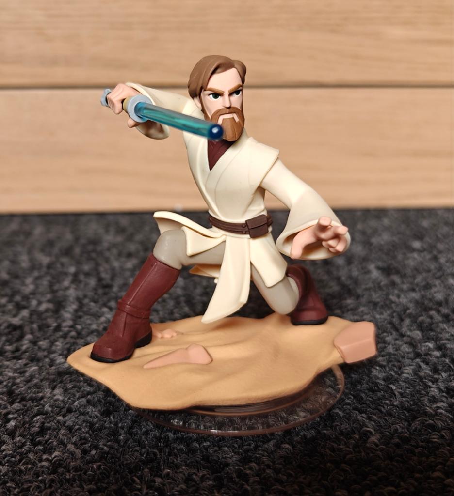 Disney Infinity 3.0 Star Wars Obi-Wan Kenobi figuur, Verzamelen, Star Wars, Ophalen of Verzenden, Zo goed als nieuw, Actiefiguurtje