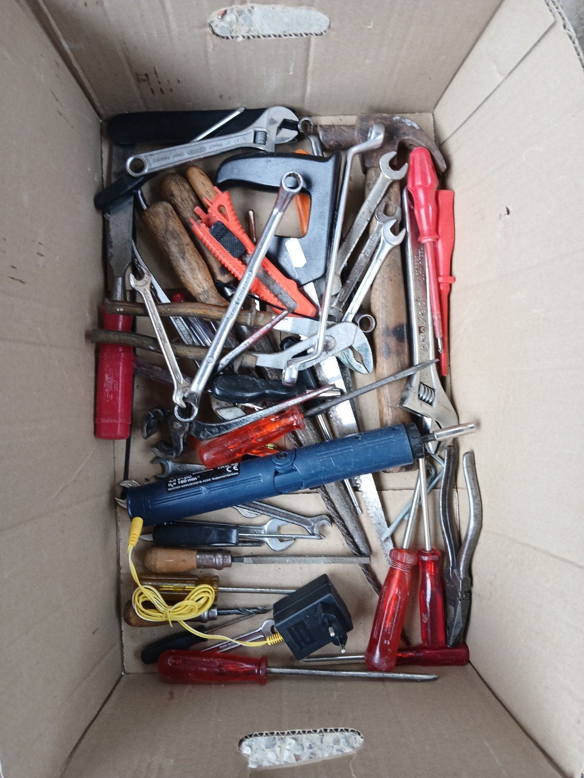 Divers gereedschap. Van alles wat erg diverse., Doe-het-zelf en Verbouw, Ophalen of Verzenden, Gebruikt, Gereedschapsset, Overige merken