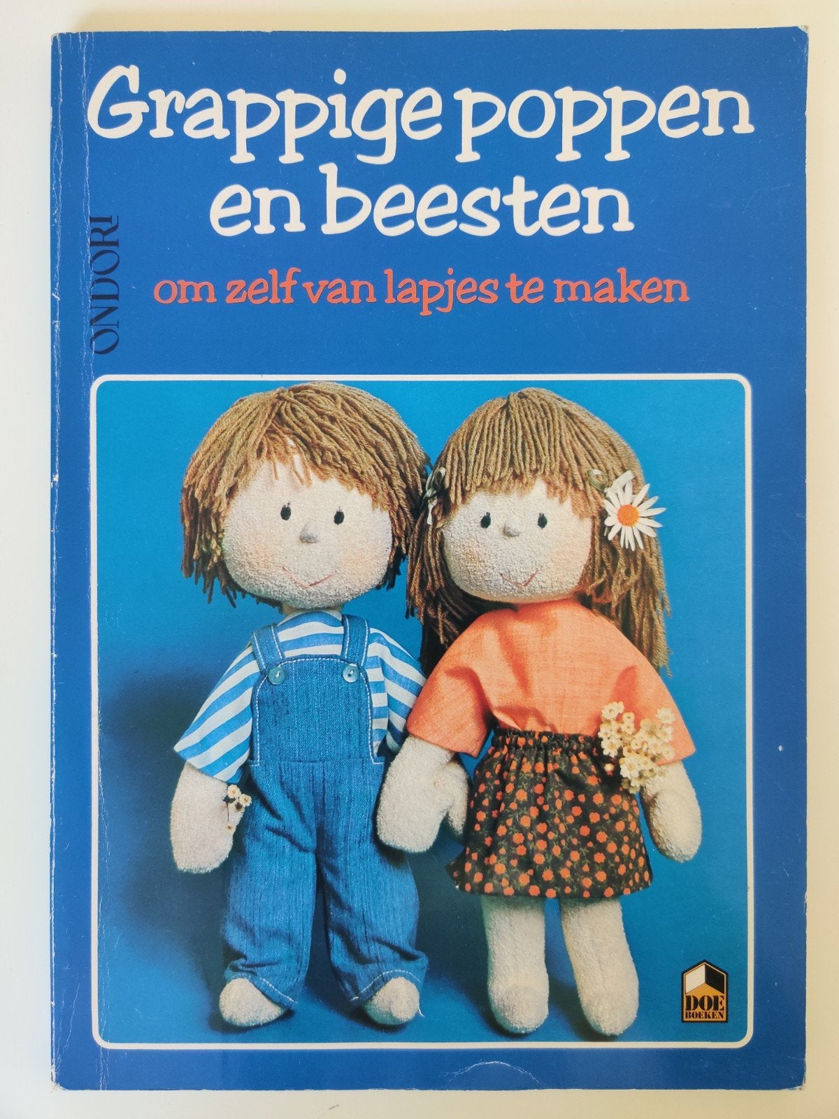 Grappige poppen en beesten om zelf van lapjes te maken, Ophalen of Verzenden, Gelezen, Poppen maken