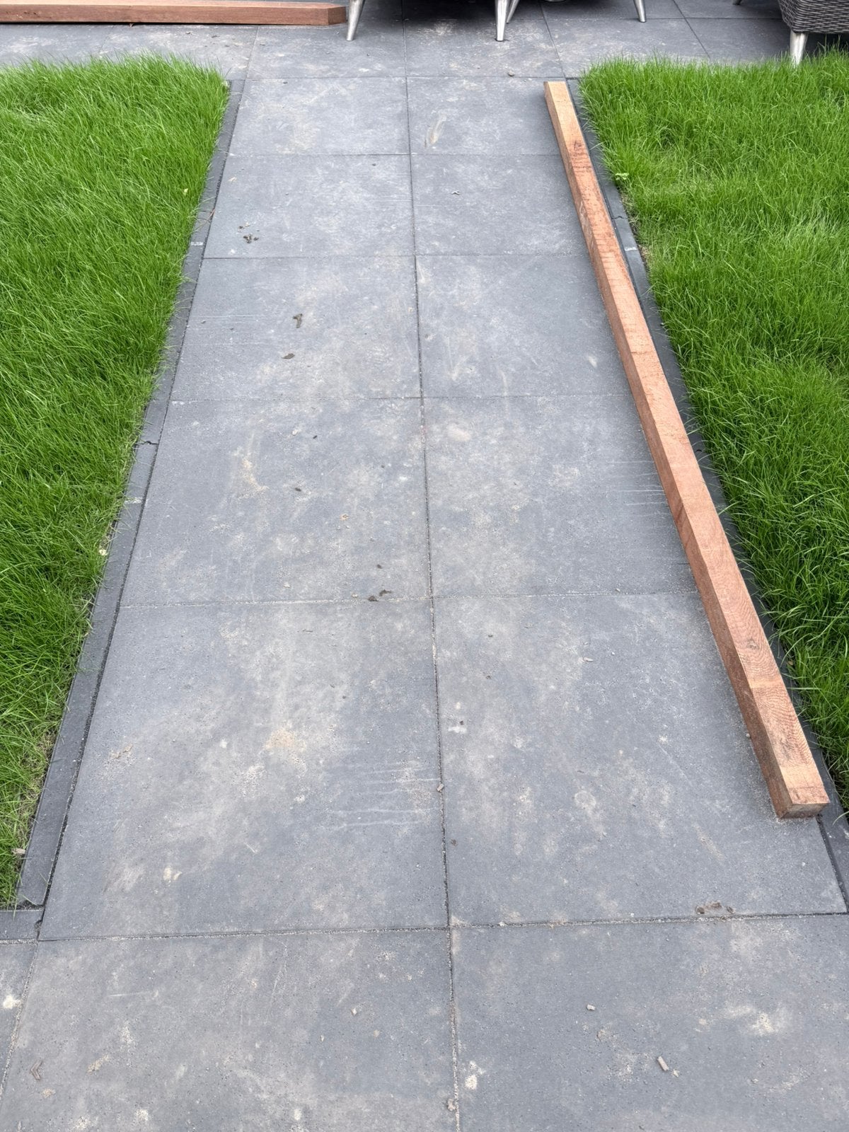 60 x 60 tegels antraciet, Tuin en Terras, Ophalen, Nieuw, 5 tot 10 m², Beton