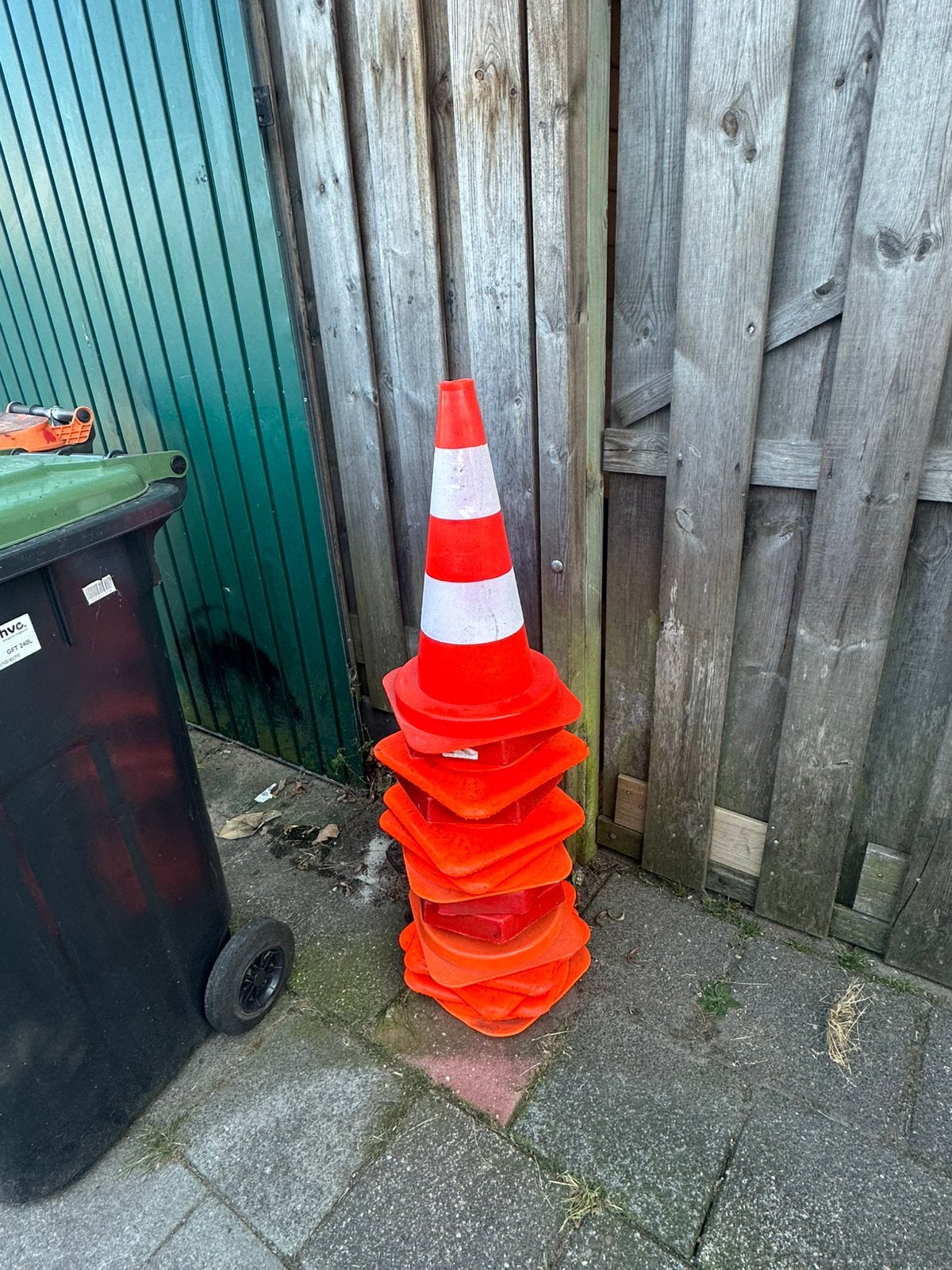 Pionnen 15 stuks, Ophalen, Zo goed als nieuw