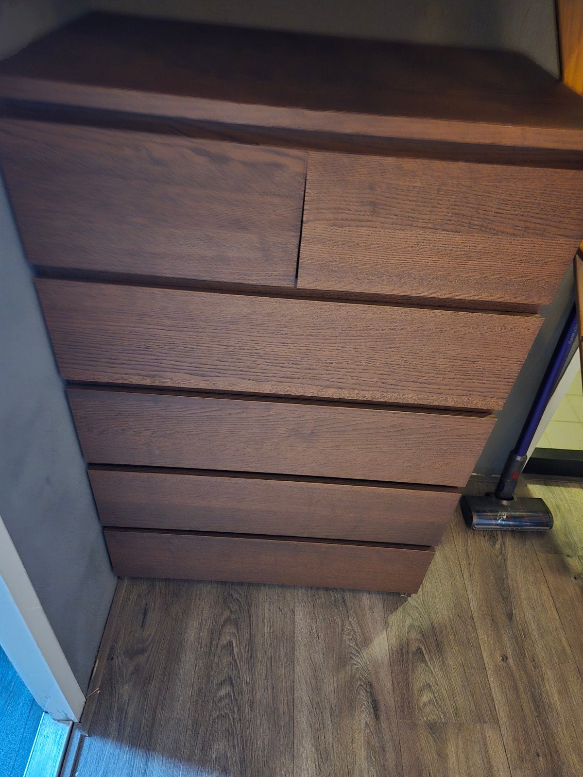 MALM Ladekast, Huis en Inrichting, Ophalen, Gebruikt, 5 laden of meer, 50 tot 100 cm