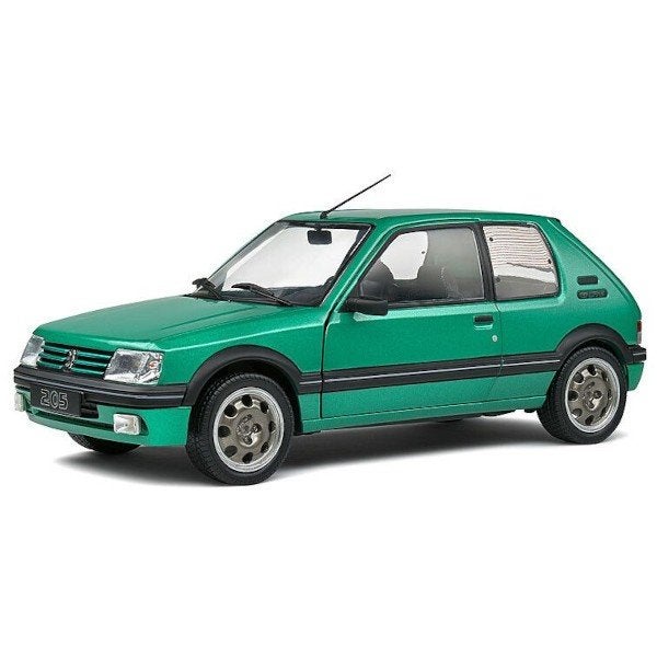 Peugeot 205 GTI Griffe 1992 Groen Schaal 1/18 Solido, Solido, Auto, Solido, Nieuw